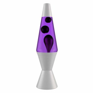 14.5’’ LAVA Lamp – Black & Purple