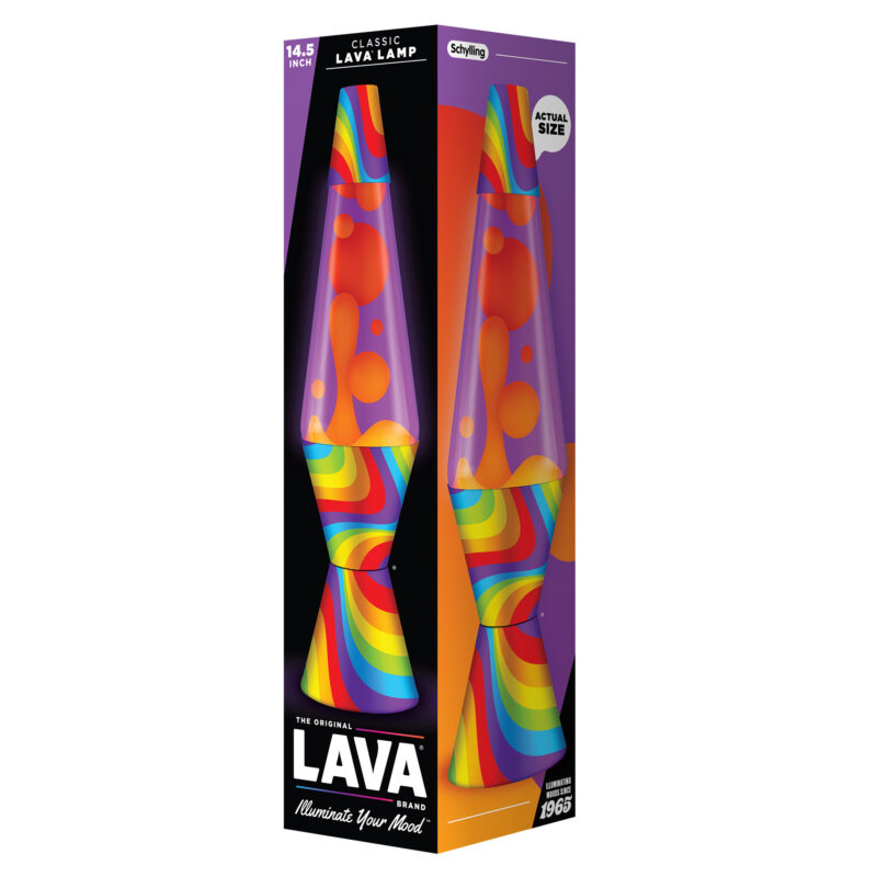 14.5″ Lava Lamp Flowing Color Bands - Image 2