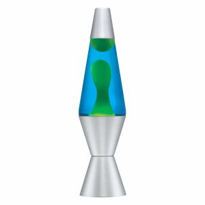 14.5” LAVA Lamp – Yellow/Blue/Silver