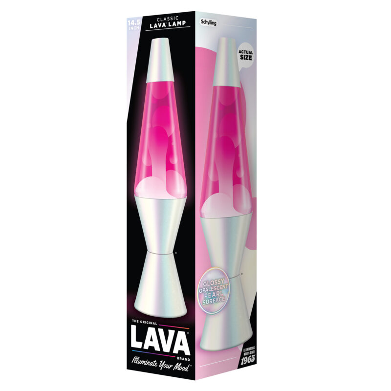 14.5″ Lava Lamp Opalescent Pearl - Image 2
