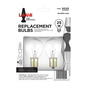 25W LAVA Lamp Light Bulb W/Tray