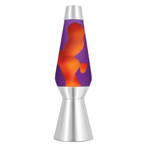 27″ LAVA Lamp Grande – Yellow/Purple/Silver
