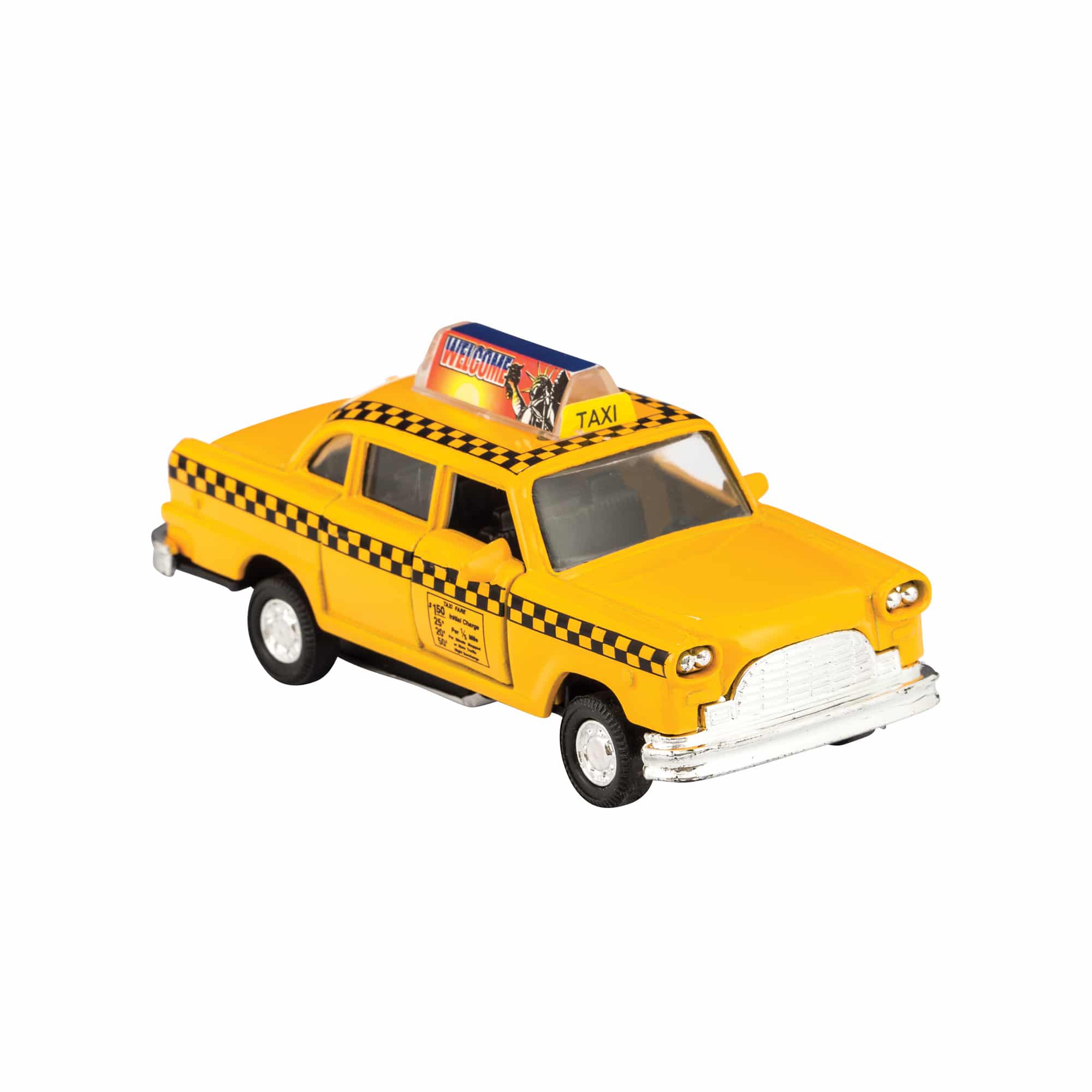 Diecast Taxi, Pull-Back - Image 6