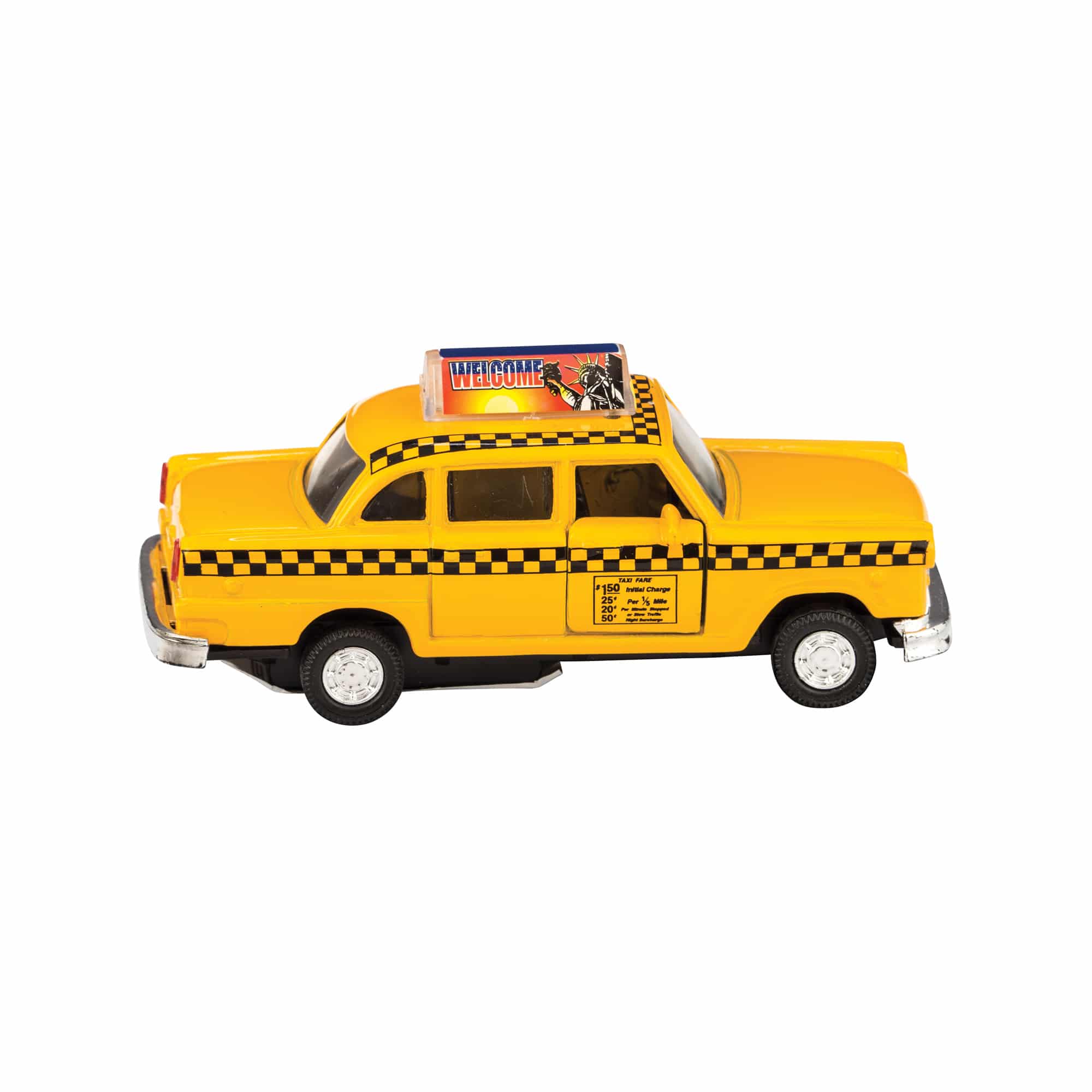 Diecast Taxi, Pull-Back - Image 5