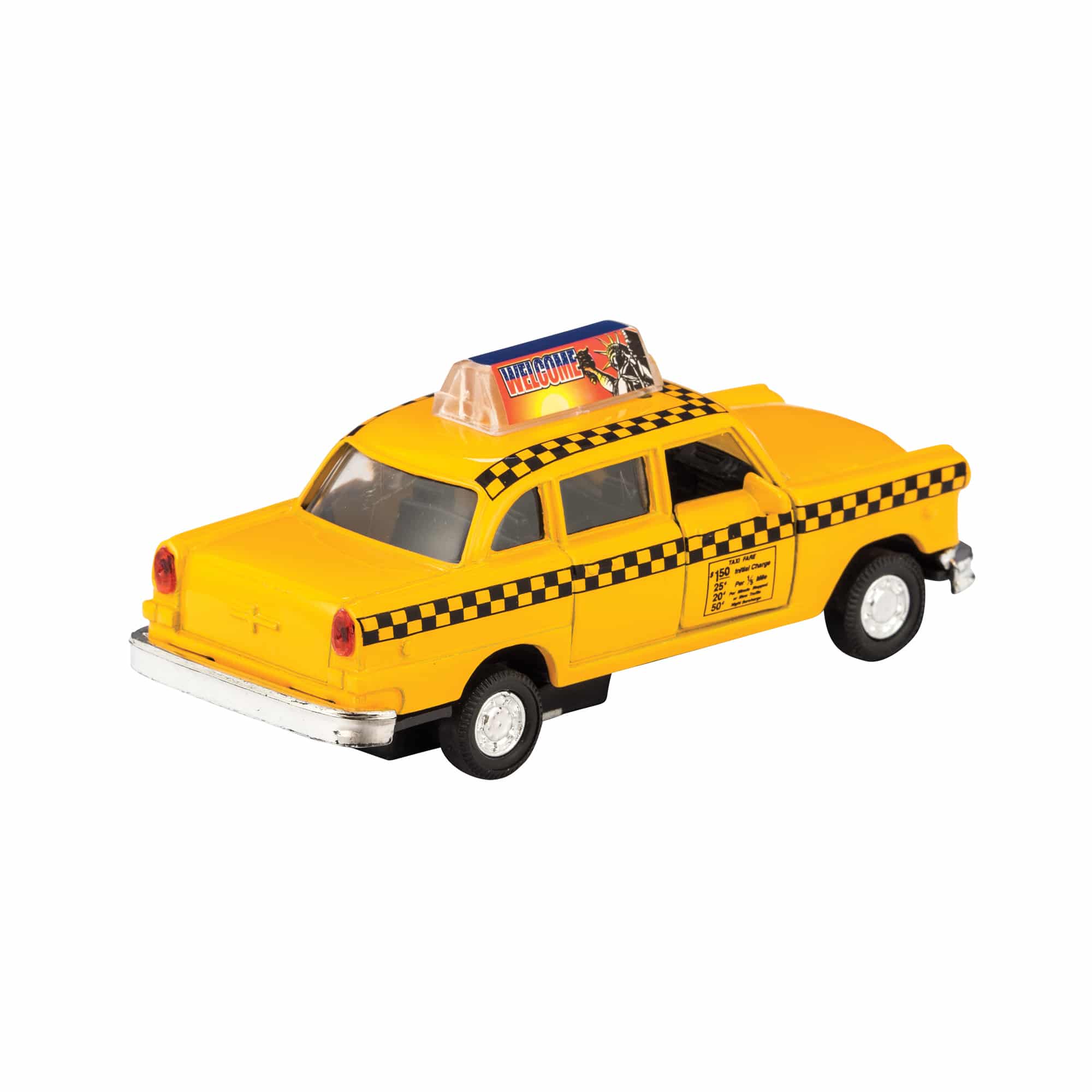 Diecast Taxi, Pull-Back - Image 4