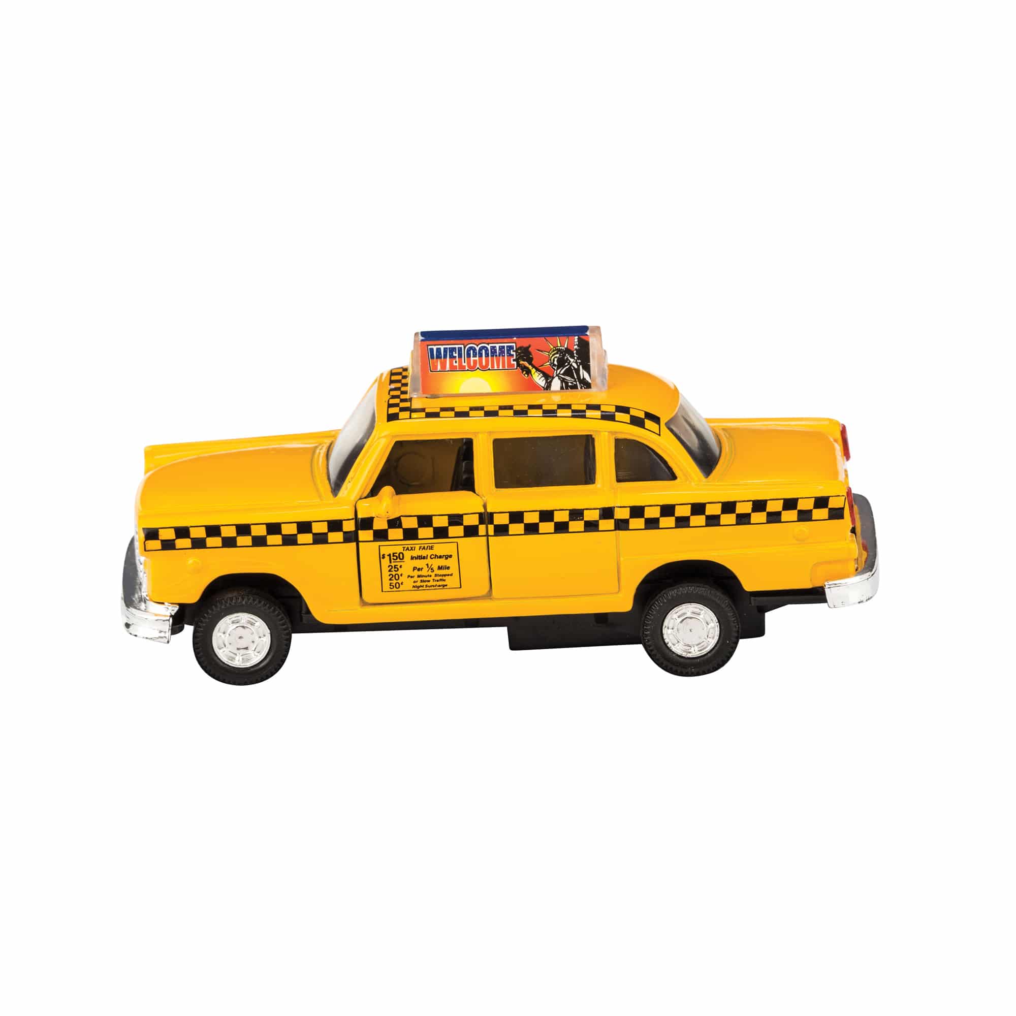 Diecast Taxi, Pull-Back - Image 2