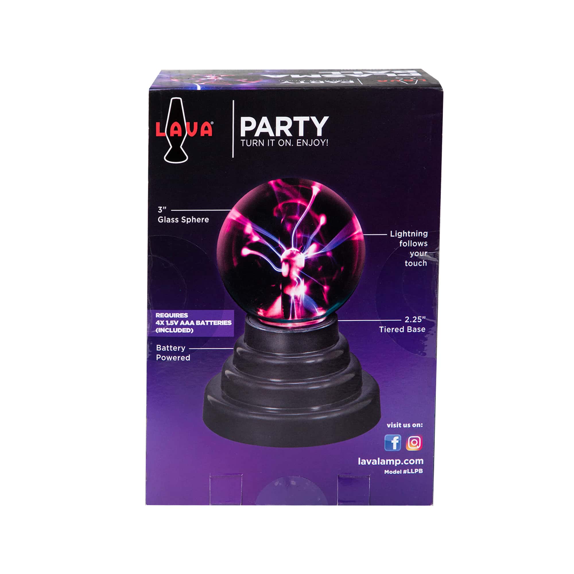 3” LAVA Lamp Plasma Ball - Image 3