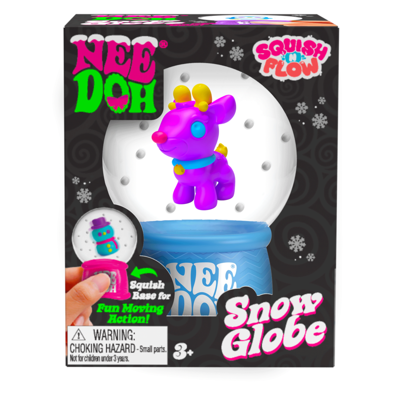 NeeDoh Squish N Flow Snow Globe - Image 2